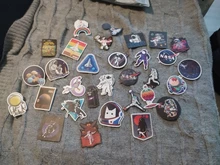 10/30/50 unids/pack astronauta espacio ultraterrestre pegatinas de grafiti para coches, motos de agua tazas muebles equipaje patinetas computadoras