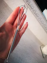 1 Uds de acero inoxidable Color peluquería tinte mezclador de Barber crema batidora mexclador agitador herramientas de diseño para cuidado del cabello DIY