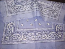 Pañuelo cuadrado de algodón para mujer, Bandana moderna de 55cm x 55cm para la cabeza, turbante Rock para niña, diademas para el cabello Accesorios