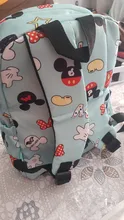 Disney-mochila escolar de Mickey mouse para niños y niñas, para guardería morral, mochilas de colegio de niño