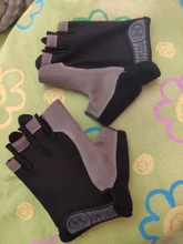 Guantes de ciclismo antideslizantes, para invierno, guantes termicos hombre guantes nieve,transpirables, de medio dedo, para deportes de choque, moto para hombre y mujer