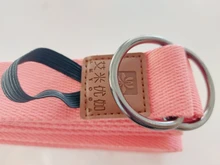 Correa de yoga de algodón extra larga de lujo con anillo en D envío gratis