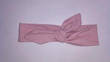 Diadema de algodón Para recién nacido, lazo sólido Para niña, diademas orejas Conejo, turbante, nudo, accesorios Para niña