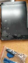 Panel de cristal con Sensor de Digitalizador de pantalla táctil, reemplazo de botón para iPad Mini 1 Mini 2 A1432 A1454 A1455 A1489 A1490 A1491, 1 Uds.