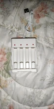 Charging-Battery-Charger Circuit-Protection Usb-Output Rechargeable 4-Slots Aaa/aa Short