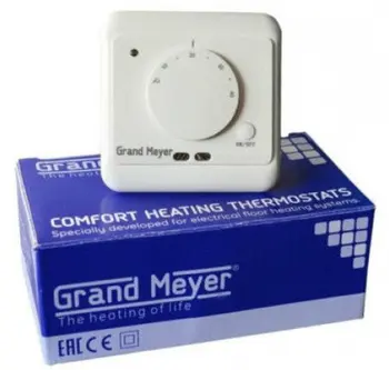 Thermoregulator (thermostat) Grand Meyer mst-2 White.
Thermoregulator (thermostat) Grand Meyer mst-2 White.