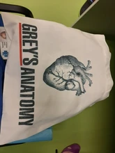 Greys-Bolsos de compras con estampado de dibujos animados para niñas, bolsas de mano casuales de moda, Ullzang, Hip Hop, Harajuku Youre My Person