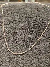 Gargantilla de Plata de Ley 925 para mujer, cadena de oro con colgante de cuentas, collar de cadena al por mayor de color dorado, rosa y plateado