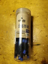 Pluma estilográfica desechable de 3,4mm de diámetro, recargas de cartuchos de tinta, botella/juego de bolsas, azul/negro/rojo, suministros de papelería de oficina, 50 Uds.