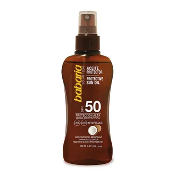 BABARIA PROTECTIVE OIL COCONUT SPF50 PROTECTION VERY HIGH 200ML
BABARIA PROTECTIVE OIL COCONUT SPF50 PROTECTION VERY HIGH 200ML
