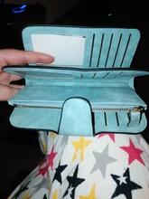 Billeteras de piel sintética de gran capacidad para mujer, carteras con broche largo, Tarjetero con bolsillo para monedas, bolso de mano, cartera para teléfono