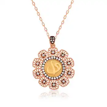 KUTAYDAN 925 Sterling Silver Aleph Vav Lady Necklace
KUTAYDAN 925 Sterling Silver Aleph Vav Lady Necklace