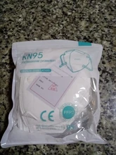 Mascarillas FFP2 de 5 capas reutilizables KN95, Máscara protectora FPP2 ffp2, Color blanco y negro, aprobado por la CE, 5-100 Uds.