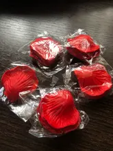 Pétalos de rosas artificiales, flores, pétalos de seda para el Día de San Valentín, decoración floral para bodas, 100/200/500/2000 piezas