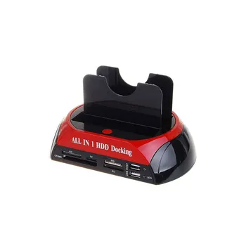 HDD Docking Station USB2.0 For Hard Disk 2.5 "and 3.5" (1 x IDE 1 x SATA) 
HDD Docking Station USB2.0 For Hard Disk 2.5 "and 3.5" (1 x IDE 1 x SATA)