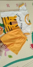 Conjuntos de ropa de verano para bebés, Conjunto de camiseta de manga corta y pantalones cortos