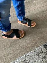 Niños niños niñas sandalias de verano de 2021 playa de los niños zapatos niños Zapatos Sandalias de moda Cruz-atado Anti-sliperry suave Simple nuevo caliente