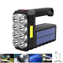 Solar Rechargeable LED Flashlight With Multi Function and 1200 Mah Battery Solar USB Fast Charging for Outdoor Emergency Light
Solar Rechargeable LED Flashlight With Multi Function and 1200 Mah Battery Solar USB Fast Charging for Outdoor Emergency Light