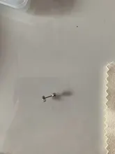 Pendientes Piercing Plata de primera ley para mujer, aretes, Plata esterlina 925, purpurina, estilo minimalista, con broche de Luna, aniversario, boda