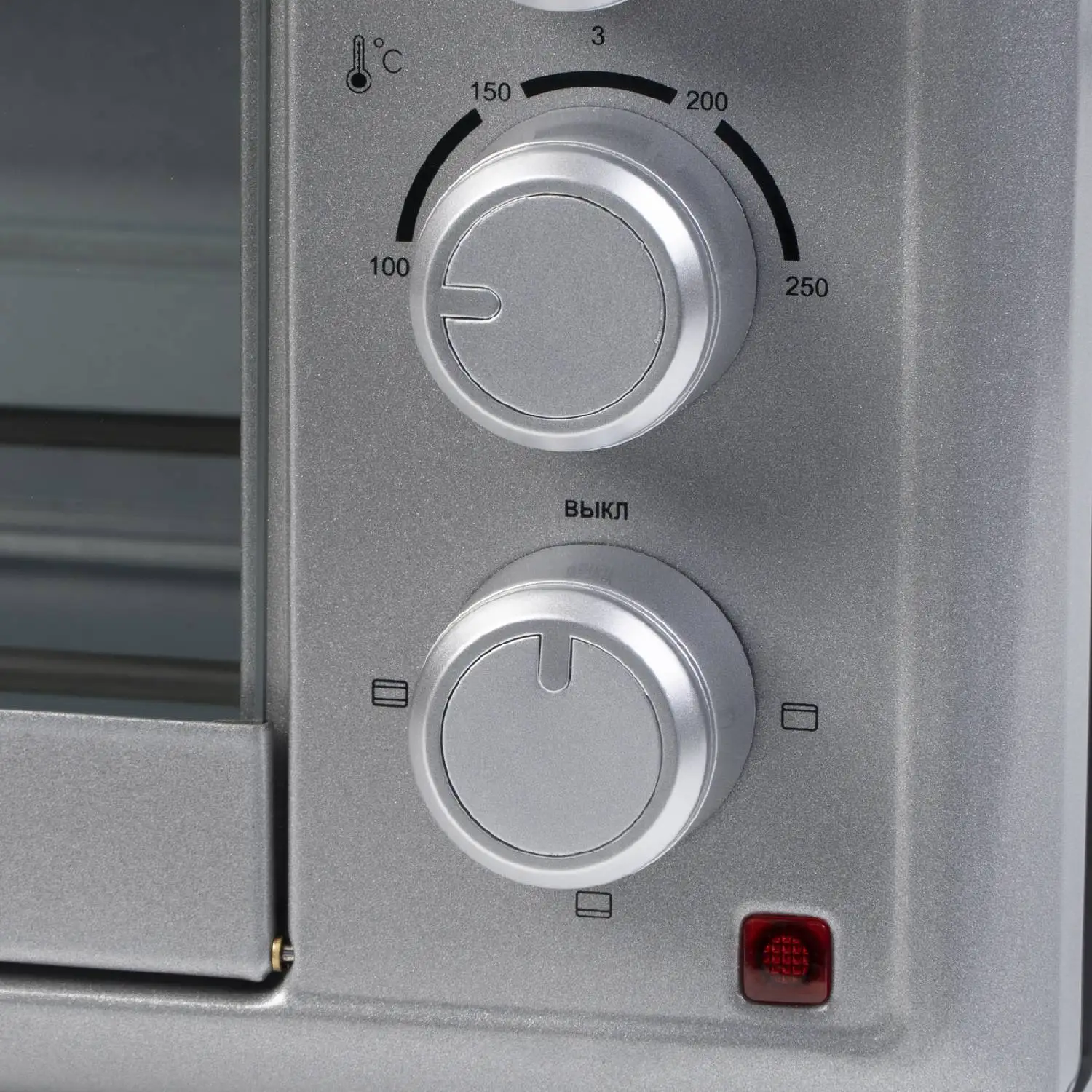 Мини-печь Galaxy GL 2628 (3500 Вт; объем 30 л; нагрев до 250°C; конфорки; подсветка; таймер; внутреннее покрытие устойчи