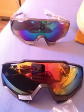 Gafas de sol deportivas con protección UV400 para hombre y mujer, lentes de sol deportivas de colores para ciclismo