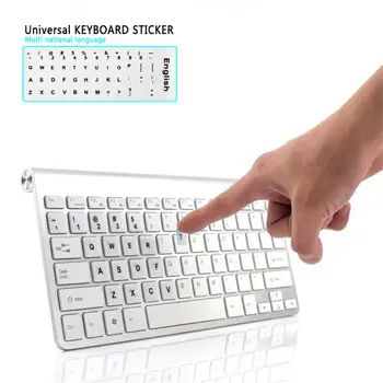 Notebook Keyboard Stickers Film for Apple Macbook Russian Alphabets Matte Film Protection Convenient
Notebook Keyboard Stickers Film for Apple Macbook Russian Alphabets Matte Film Protection Convenient