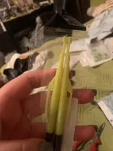 2 uds. Ganchos para pesca con mosca, herramientas para atar, separador de anzuelos de pesca, separador de plástico, removedor de anzuelos, Disgorger, recolector de nudos, nivel amarillo + negro