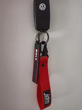Lanyard Key-Chain-Rings Hanging-Strap Gift Black with Hook Car Man 1pcs