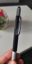 Herramienta multifuncional 6 en 1, destornillador, pantalla de bolígrafo de plástico, capacidad táctil, bolígrafo de escritura a mano para teléfono