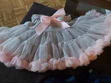 Falda de tutú para niñas, bailarina, esponjosa, ballet, fiesta, baile, princesa, ropa de tul
