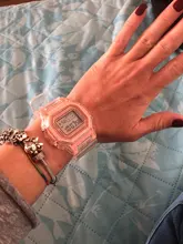 Reloj de correa de acero F91W para mujer, Digital, LED, Vintage, deportivo, militar, electrónico, regalo de San Valentín