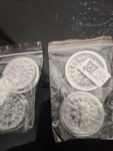 20 piezas desechable con forma de flor, pegamento para extensión de pestañas, almohadillas de junta, pegamento para pestañas transparente, paleta con 27 pozos