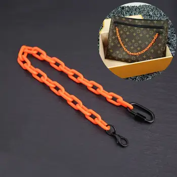 Acrylic High Quality Purse Chain, Metal Shoulder Handbag Strap, Replacement Handle Chain Metal Crossbody Bag Chain Strap handle 
Acrylic High Quality Purse Chain, Metal Shoulder Handbag Strap, Replacement Handle Chain Metal Crossbody Bag Chain Strap handle
