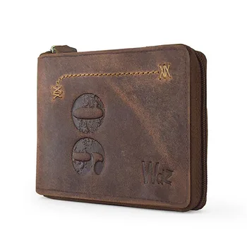 Wildzone wallet in greased leather zipper "collection Tornado" wallet man with wallet youth wallet in leather
Wildzone wallet in greased leather zipper "collection Tornado" wallet man with wallet youth wallet in leather