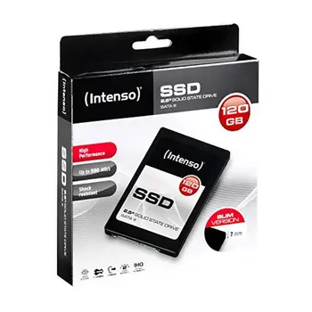 Hard Drive INTENSO 3813430 2.5" SSD 120 GB 7 mm Sata III 
Hard Drive INTENSO 3813430 2.5" SSD 120 GB 7 mm Sata III