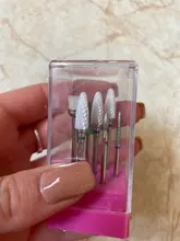 Juego de fresas combinado para manicura, Kit de brocas de taladro de cerámica para uñas herramientas de pulido de Gel de eliminación eléctrica