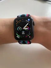 Scrunchie-correa elástica Bohemia para Apple watch, banda de 40mm, 38mm, 44mm y 42mm, pulsera de solo bucle serie iWatch 3, 4, 5, se, 6