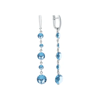 Silver earrings with cubic zirconium sunlight sample 925
Silver earrings with cubic zirconium sunlight sample 925