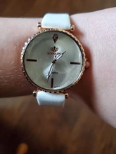 Reloj de pulsera analógico para Mujer, 5 uds., correa de cuero, de cuarzo, negro