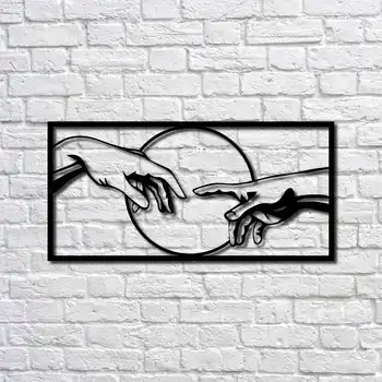 Металлический декор стен Creation of Man 10x20 cm дизайн интерьера домашнего
Металлический декор стен Creation of Man 10x20 cm дизайн интерьера домашнего