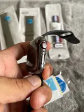 Funda protectora para carcasa de reloj Apple, 44mm, 40mm, 42mm, 38mm, revestimiento de PC, carcasa, protector de pantalla, apple watch series 6 se 5 4 3