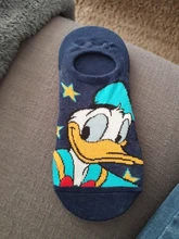 Disney GIrl-Calcetines de algodón con dibujos animados para mujer, medias invisibles de tobillo de Minnie y Mickey, Pato Donald, para verano y otoño