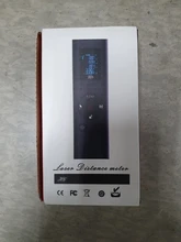 Medidor de distancia láser Digital inteligente, telémetro portátil de carga USB, minimedidor de Medición de distancia portátil, 40M, novedad