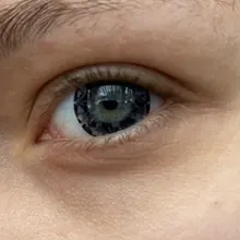 2 unids/par lentes de contacto de Color ojo diamantes serie Azul lentes de contacto de Color de lente de contacto para los ojos de lentes de contacto