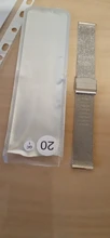 Milanese Loop-correa de reloj para Samsung Galaxy Watch, Correa tejida de malla de liberación rápida de 42mm, 46mm, Active 2, 40mm, 44mm, 18/20/22/ 24mm