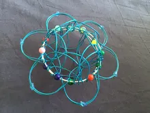 Fidget Juguetes | Juguetes Fidget | Fidget Juguetes Popit hacer magia de acero anillo de hierro de descompresión cesta Flexible suave mágico Juguetes Anti estrés regalos de los niños Juguetes