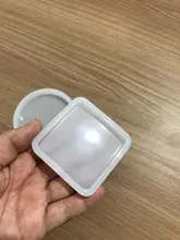 Posavasos de silicona de varios tamaños, bandeja ovalada, cuadrada, redonda, Artst, Moldes de resina epoxi