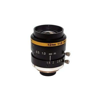 12mm 2/3" Machine Vision Lens Low Distortion F1.6 HD 3MP Professional C Mount lens Security CCTV Lens SL-MV1216C3MP-23
12mm 2/3" Machine Vision Lens Low Distortion F1.6 HD 3MP Professional C Mount lens Security CCTV Lens SL-MV1216C3MP-23