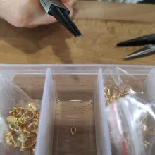 Kit de suministros de joyería para pendientes y anillos, accesorios de aleación, conjunto de fornituras para joyería, herramientas de fabricación de joyas, anillos de cobre OpenJump