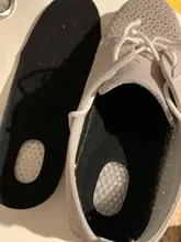 Plantillas para correr de Gel ortopédico para hombre, almohadilla para zapatos, soporte para ARCO, cojín para talón, 1 par